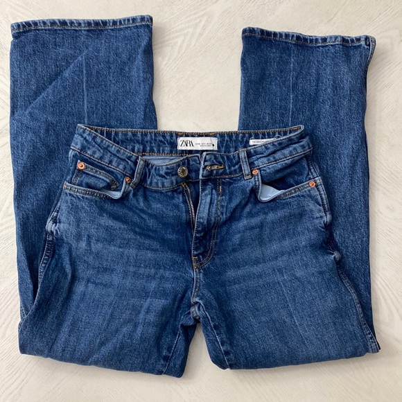 Zara Denim - Zara The Ness Cropped Flare Jeans Women’s